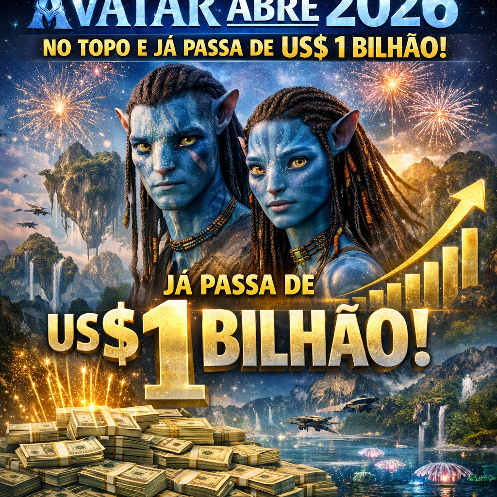 Avatar abre 2026 no topo e já passa de US$ 1 bilhão