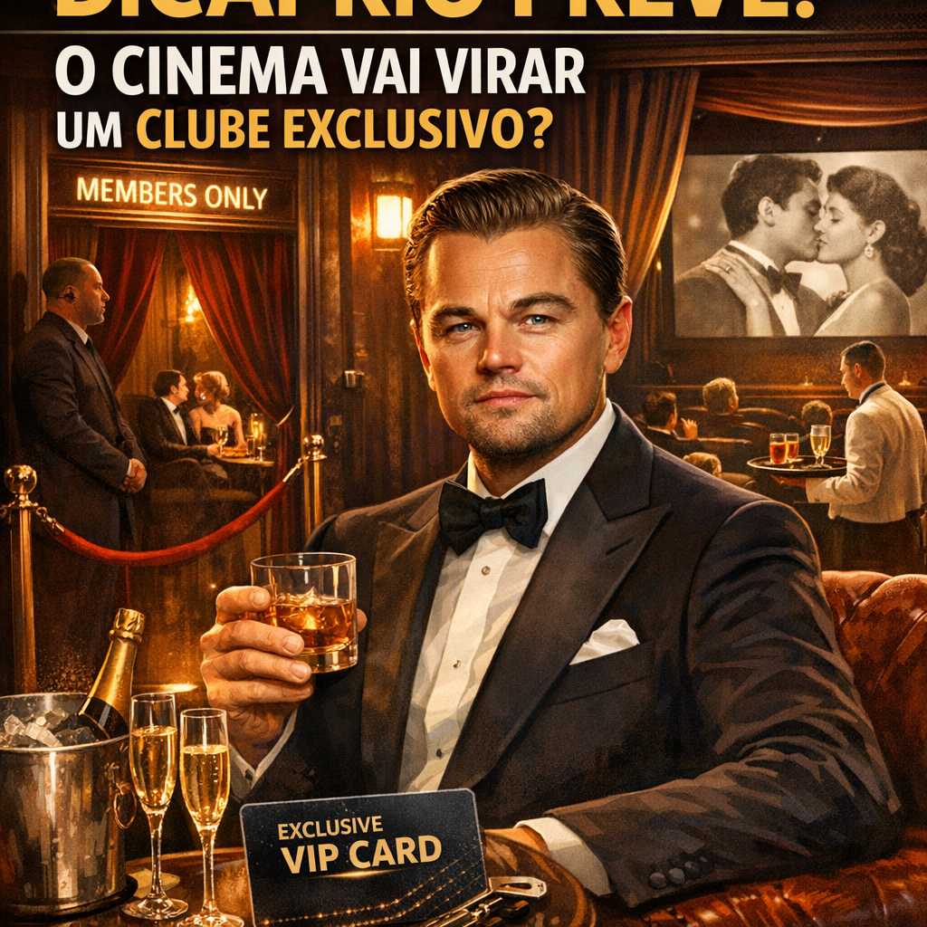 DiCaprio prevê: o cinema vai virar um clube exclusivo?