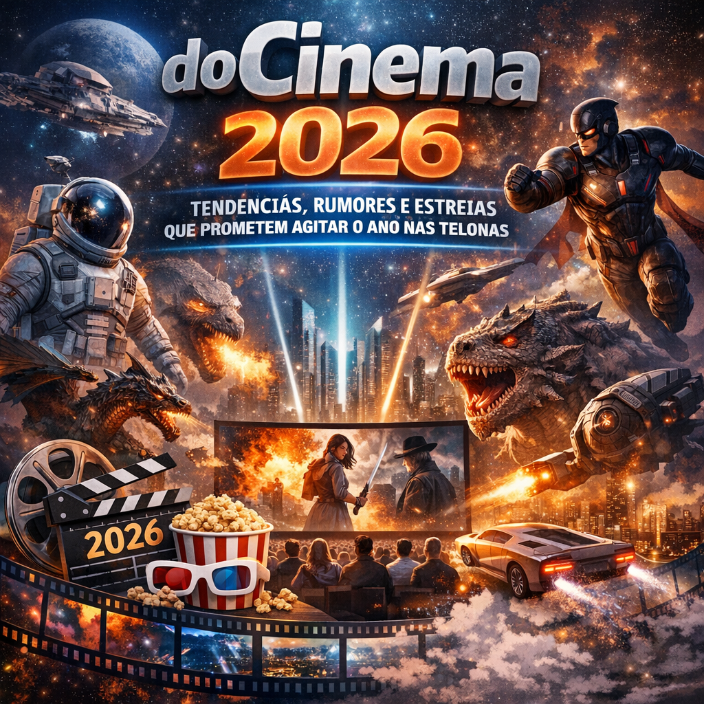 Cinema 2026: tendências, rumores e estreias que prometem agitar o ano nas telonas